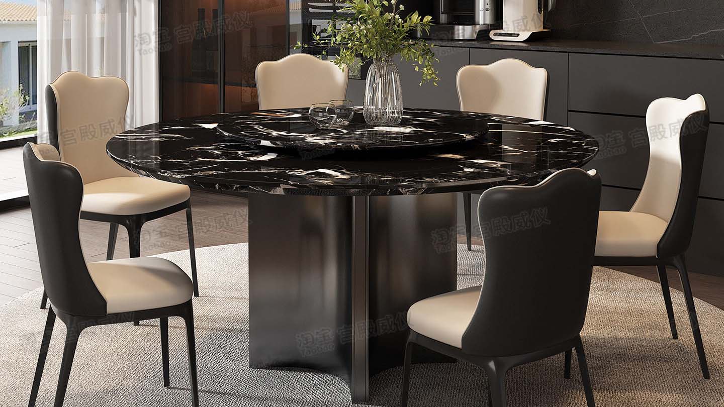 The Luxury Stone Marble Dining Table: Where Timeless Elegance Meets Mo ...