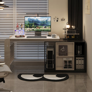 JASIWAY Home Office Desk Luxury Corner Desk L-Shaped