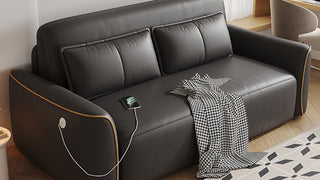 JASIWAY Smart Electric Leather Sofa Bed: Redefining Comfort and Functionality