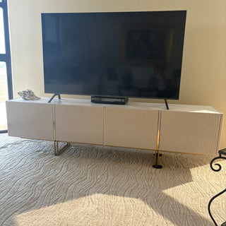 Why the Jasiway 86.6" Media Console TV Stand Is Perfect for Large TVs&nbsp;