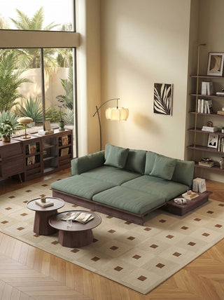 The versatility of a solid wood sofa bed for compact living spaces