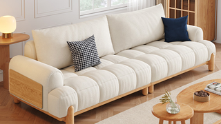 Bringing Softness Home: The Ultimate Japandi Puffy Sofa for Cozy Living Rooms