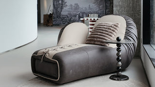 Designer Sofa: Boxing Glove Inspired Chaise Longue for Bold Modern Living