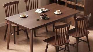 Dining Table: Timeless Mid-Century Warmth for Modern Small Homes