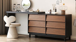 Dressing Table: Where Mid-Century Warmth Meets Modern Small-Space Functionality
