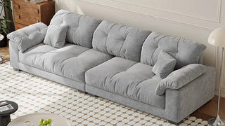 Floating on a Cloud: How This French Cream Style Sofa Redefined My Home Sanctuary