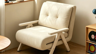 Folding sofa bed: Multi-Functional Convertible Chair Bed with 3-Position Adjustment for Small Spaces