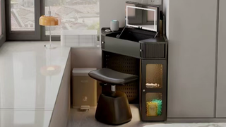 JASIWAY Corner Dressing Table: Where Luxury Meets Functionality