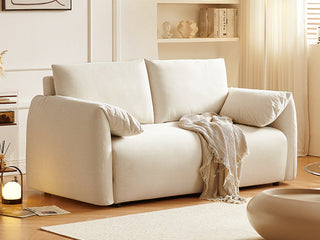 JASIWAY Cream - Style Sofa Bed: Merging Style and Versatility in Modern Living