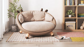 JASIWAY Deer Children's Small Sofa: Where Playful Imagination Meets Cozy Comfort