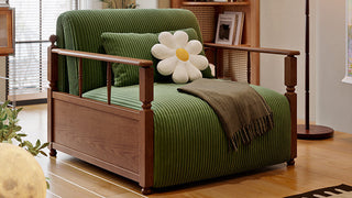 JASIWAY Electric Sofa Bed: A Fusion of Retro Charm and Modern Versatility