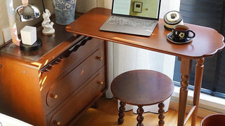 JASIWAY Expandable Solid Wood Makeup Table Organizer