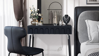 JASIWAY French Retro Vanity Table: Where Luxury Meets Elegance