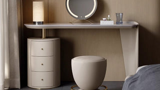 JASIWAY Italian - Minimalist Vanity Table: Where Luxury Meets Understated Elegance
