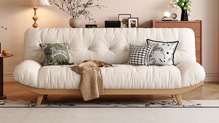 JASIWAY Japandi Style Cloud Folding Sofa Bed: Where Comfort Meets Versatility