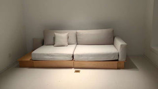 JASIWAY Modern Beige Folding Sofa Bed: Where Style Meets Effortless Utility
