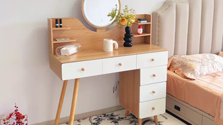 JASIWAY Multifunctional Vanity Table: The Smart Beauty Station for Modern Living