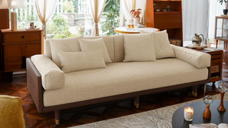 JASIWAY Solid Wood Sleeper Sofa Bed: Redefining Comfort and Versatility in Modern Living