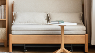JASIWAY Solid Wood Sofa Bed: Where Versatilityatility Meets Timeless Comfort in Small Spaces