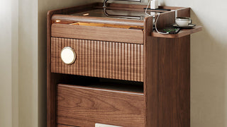 JASIWAY Solid Wood Vanity Table: Where Timeless Craftsmanship Meets Modern Bedroom Needs