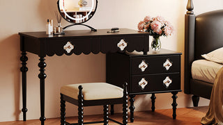 JASIWAY Vanity Table: Where Vintage Charm Meets Modern Versatility
