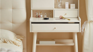 JASIWAY Vanity Table: Where Elegance Meets Smart Storage in Small Spaces