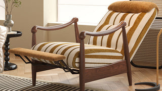 JASIWAY Vintage Adjustable Accent Chair: Where Timeless Style Meets Modern Comfort