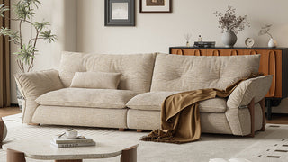 Japandi Couch: Timeless Mid-Century Modern Elegance &amp; Premium Comfort for Contemporary Living Spaces