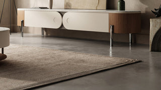 The Architecture of Visual Stillness: Transforming Your Living Horizon with Italian Microcrystalline Stone and Minimalist Media Architecture
