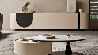 The Art of Imperfect Quietude: Embracing Wabi-Sabi Aesthetics, Matte Turri Textures, and Low-Profile Geometric Grounding in the Upscale Living Room Lounge