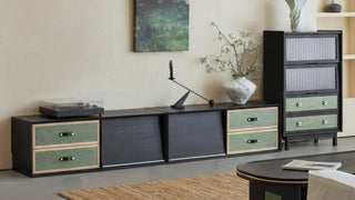 The Art of Symmetrical Living: Curating My Sanctuary with a Mid-Century Arched Media Console