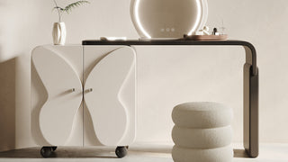 The Butterfly Effect in Interior Design: Transforming Your Morning Ritual with a Sculptural Vanity Sanctuary