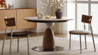 The Round to Oval Extendable Dining Table: Where Versatility Meets Timeless Design