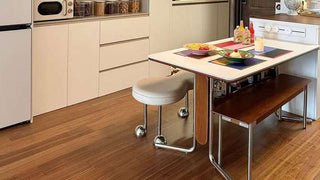 The Dual-Role Darling: How JASIWAY’s Vintage Dining-Desk Combo Reimagines Modern Living