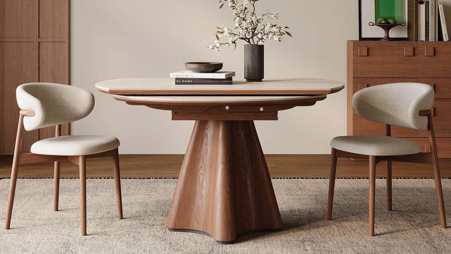 The Extendable Pedestal Dining Table: Where Timeless Craftsmanship Mee ...