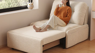 The Fluidity of Multi-Functional Micro-Living: Embracing Cream Style Textured Linens, Telescopic Conversion Mechanics, and Cloud-Like Seating Layers in the Modern Home Sanctuary
