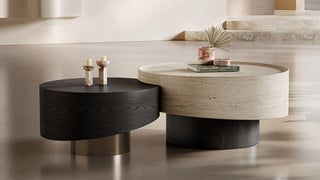 The Geometry of Sculptural Layering: Cultivating Italian Minimalist Stone Textures, Dual-Tiered Versatility, and Soft Organic Contours in the Contemporary American Living Space