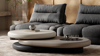 The Kinetic Harmony of Organic Minimalism: Reimagining Living Room Horizons with Fluid Sculptural Layering