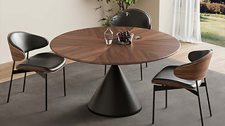 The Mid-Century Modern Round Dining Table: Where Artistry Meets Everyday Function