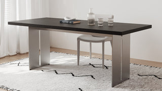 The New Era of Dining Aesthetics: Redefining Luxury with the Industrial Style Stainless Steel Leg Table