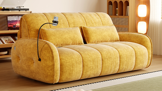The Petal Chenille Smart Power Sleeper Sofa: Where Tech-Forward Comfort Meets Timeless Luxury
