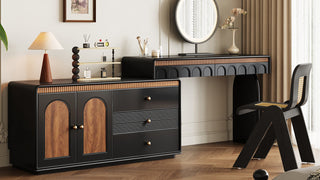 The Poetics of Morning Rituals: Redefining the Bedroom Sanctuary with Mid-Century Cream Elegance and Modular Wood Artistry
