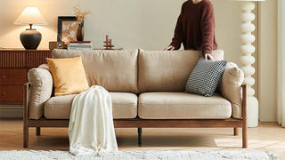 The Retro Wooden Sofa: Where Timeless Craftsmanship Meets Modern Comfort