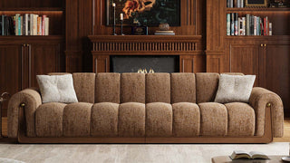 The Romance of Nostalgic Warmth: Why a French Vintage Solid Wood Centerpiece Redefines High-End Living Room Sophistication