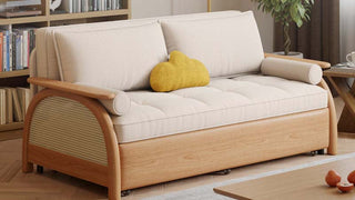 The Sleeper Sofa with Wooden Frame: Where Timeless Craftsmanship Meets Modern Versatility