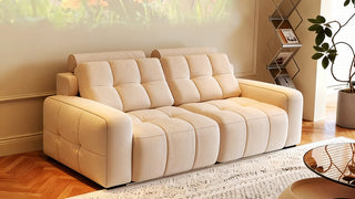 The Smart Electric Cat-Claw Fabric Sofa Bed: Effortless Comfort Meets Space-Saving Brilliance