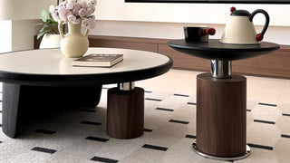 The Staggered Nesting Coffee Tables: Where Minimalist Luxury Meets Artisanal Craft