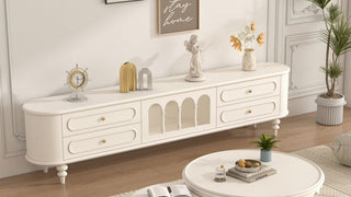 The Symphony of Light and Form Reimagining the Living Room Core with French Cream Aesthetics and Fluted Glass Integrity