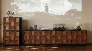 The Timeless Allure of Noir: Elevating My Living Space with the Retro TV Cabinet with Storage Drawers