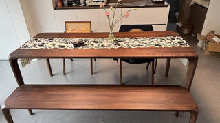 The Timeless Hub: How JASIWAY’s Black Walnut Dining Table Weaves Craft into Daily Life